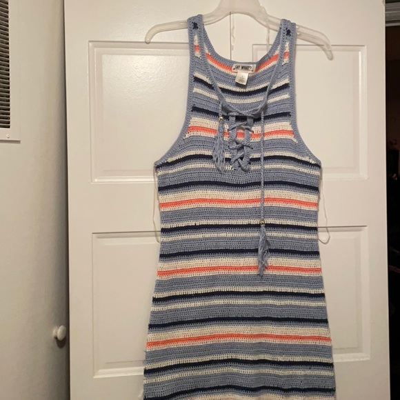 Lace up crochet dress - Picture 1 of 2